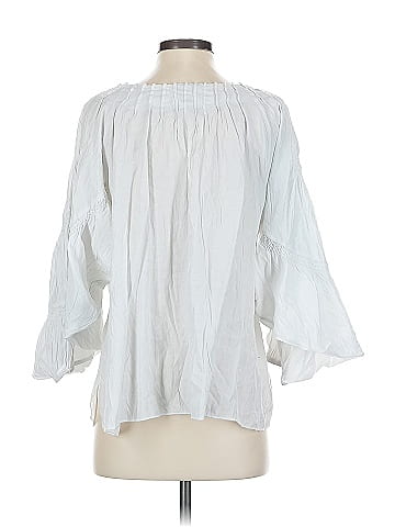 Moon River 3/4 Sleeve Blouse (view 2)