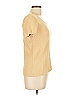 Kasper Yellow Short Sleeve Top Size L - photo 4