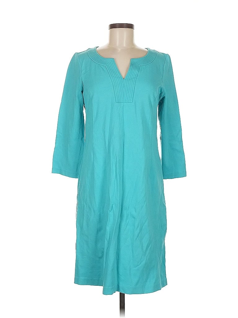 Pre-owned Talbots Casual Dress In Blue