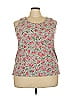 Woman Within Pink Sleeveless Top Size 22 - 24 - photo 1