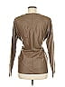OAK + FORT Brown Long Sleeve Blouse Size M - photo 2
