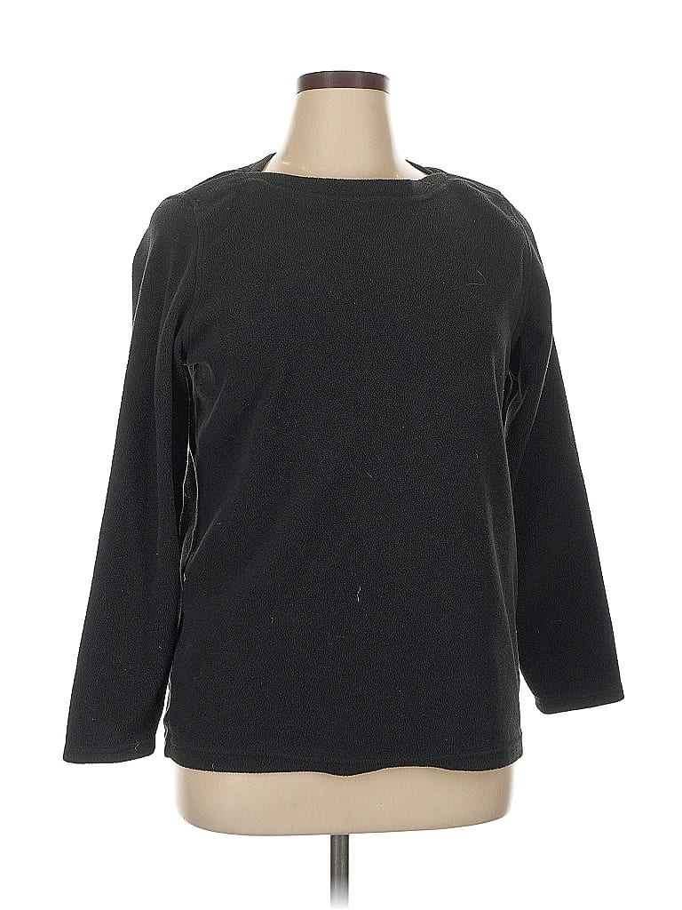 Click to view more detailed imagery on our partner's website Pre-owned Lands' End Sweatshirt In Black