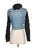 Ci Sono 100% Polyester Blue Denim Jacket Size S - photo 2