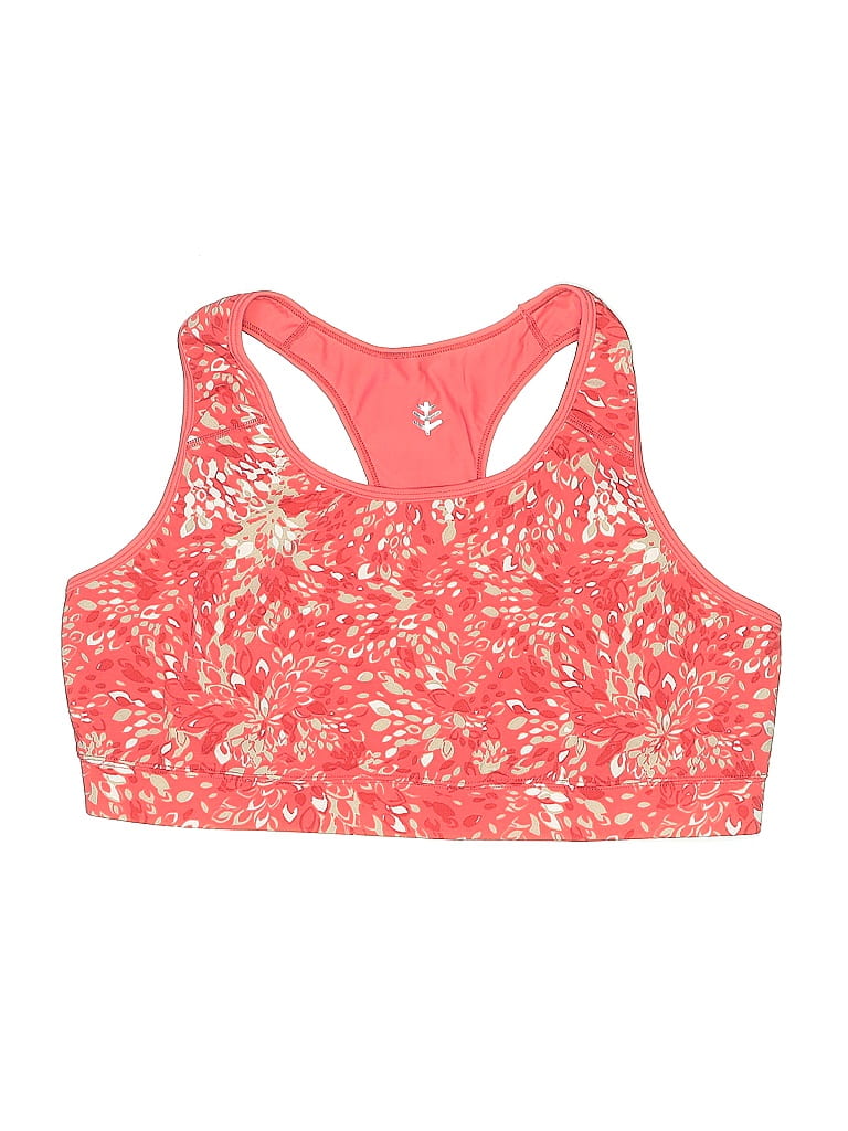 Coolibar 100% Polyester Pink Swimsuit Top Size XL - photo 1