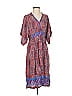 Tiny 100% Rayon Paisley Purple Casual Dress Size S - photo 1