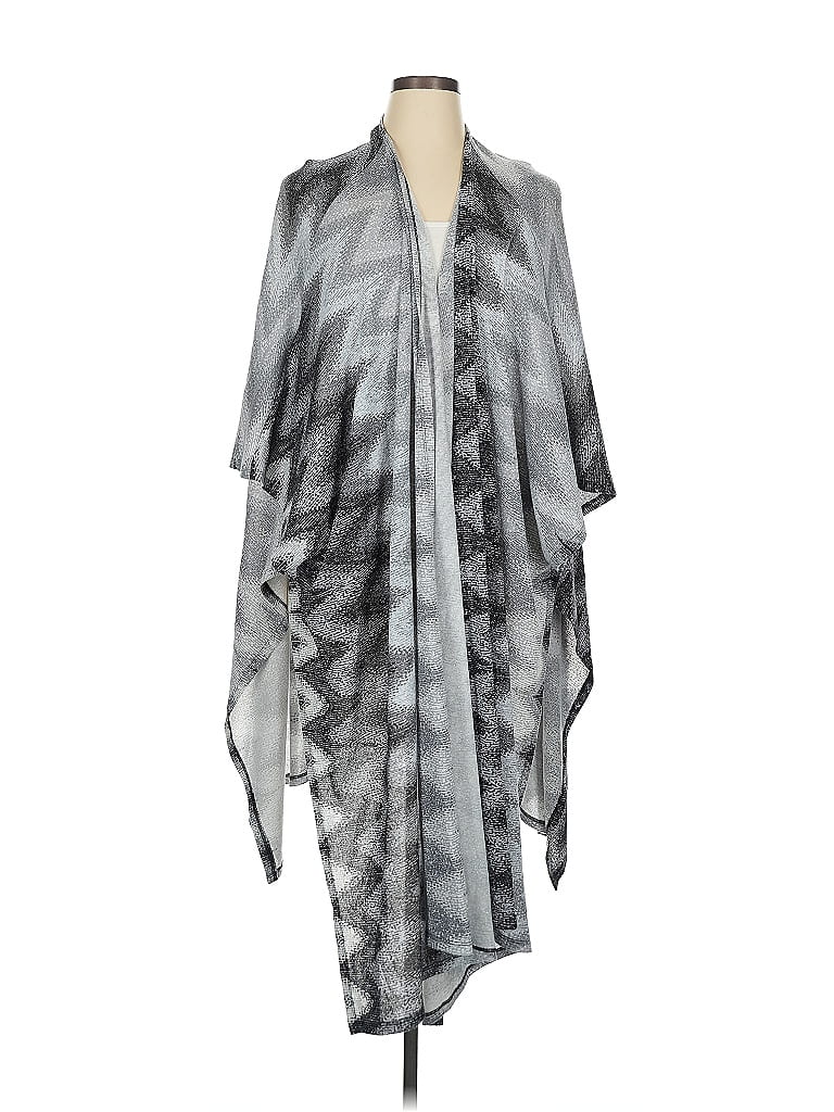 IMAN Gray Kimono Size XL - photo 1