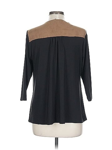 Perseption Concept 3/4 Sleeve Top (view 2)