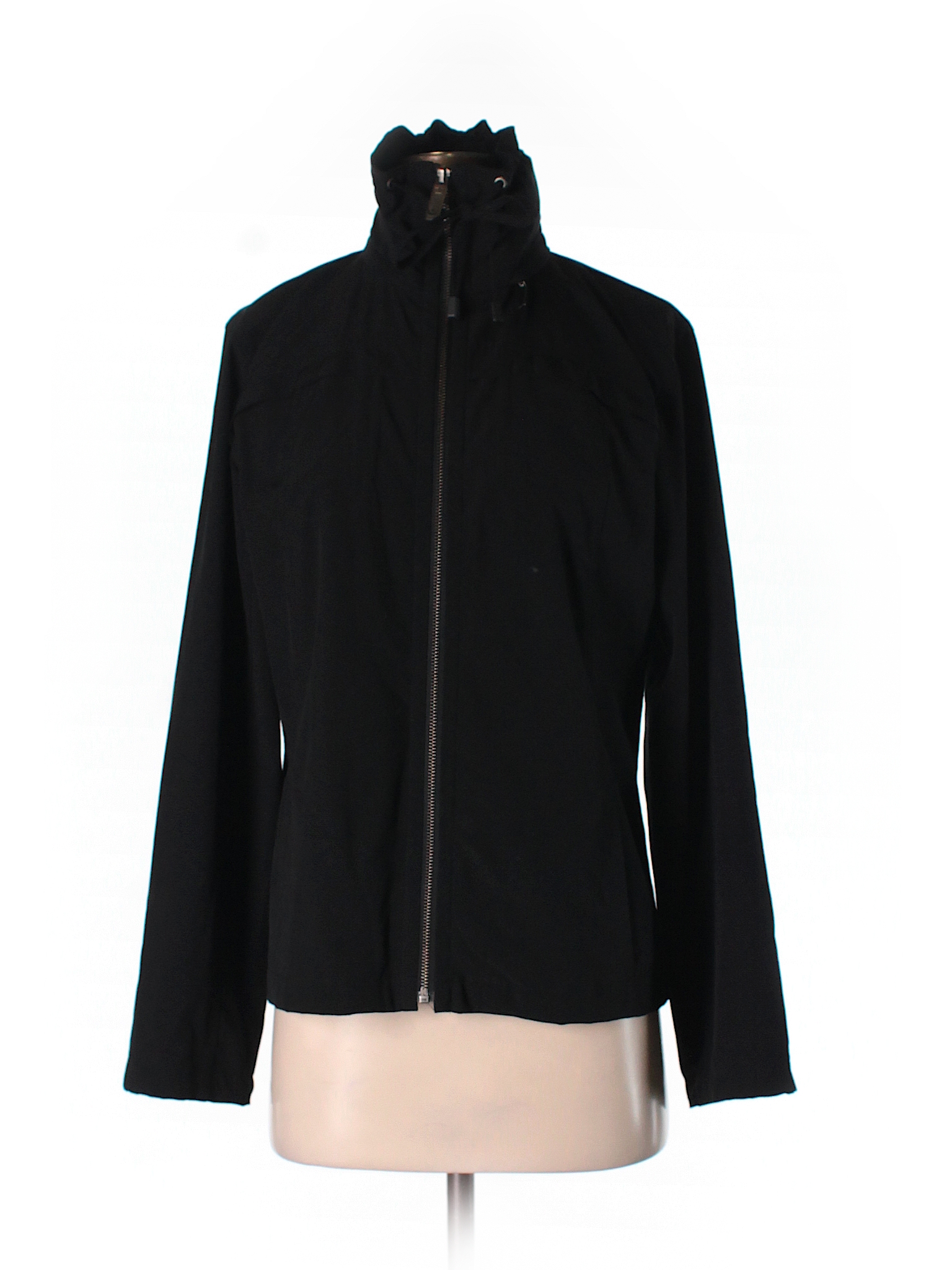 Zenergy by Chico's Solid Black Track Jacket Size Sm (0) - 85% off | thredUP