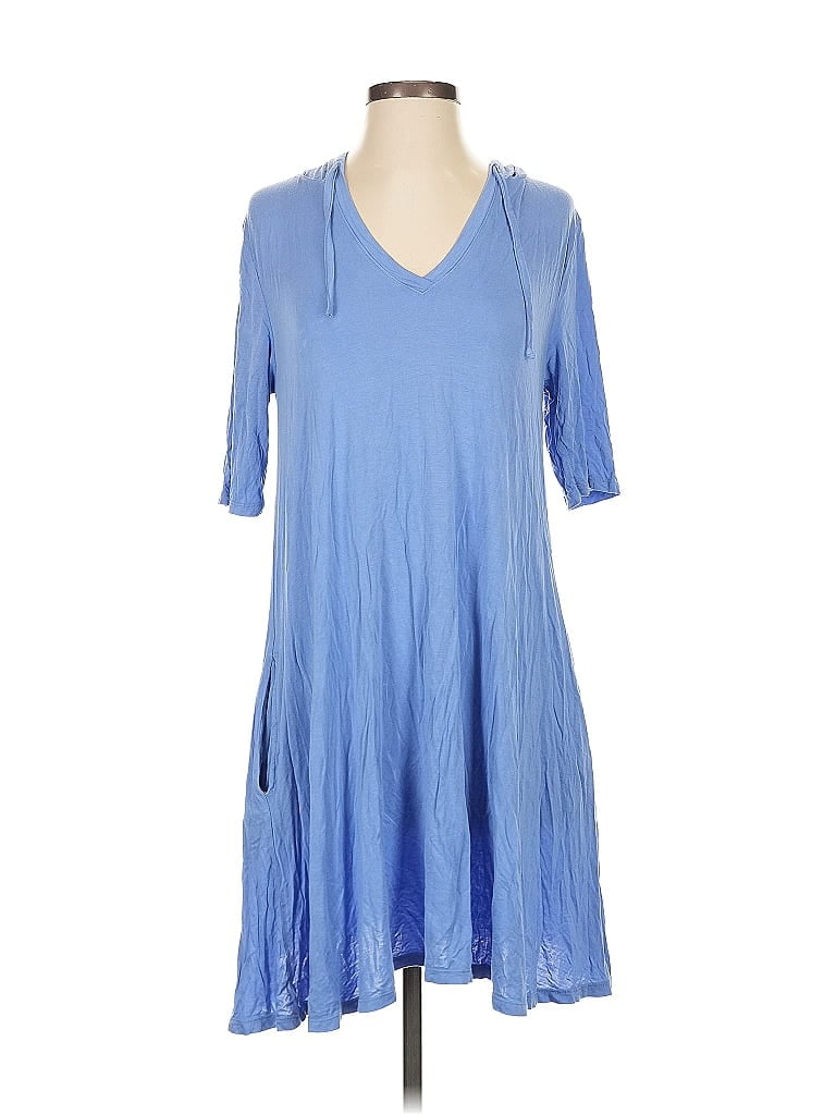 Soho Blue Casual Dress Size S - photo 1