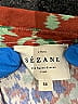 Sézane 100% Cotton Floral Orange Long Sleeve Blouse Size 26 waist - photo 7