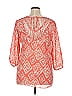 Studio Y 100% Polyester Orange 3/4 Sleeve Blouse Size XL - photo 2