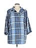 Akris Punto Blue Coat Size 6 - photo 1