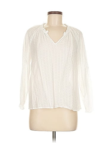 J.Crew Factory Store Long Sleeve Blouse (view 1)