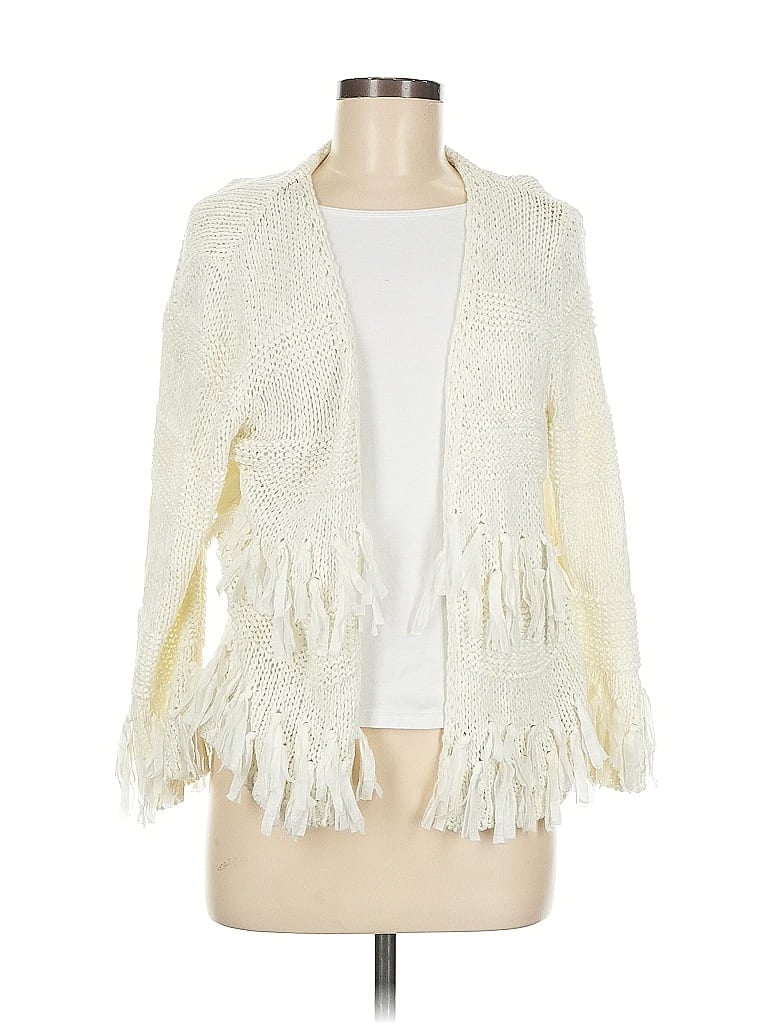Ruby Rd. Ivory Cardigan Size M - photo 1