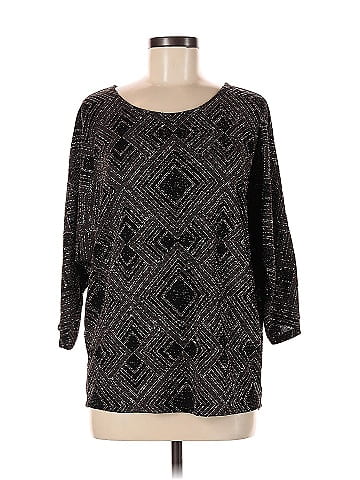 Perseption Concept 3/4 Sleeve Top (view 1)