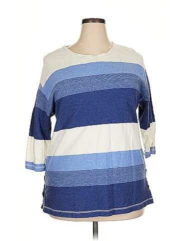 T by Talbots 3/4 Sleeve T-Shirt (view 1)