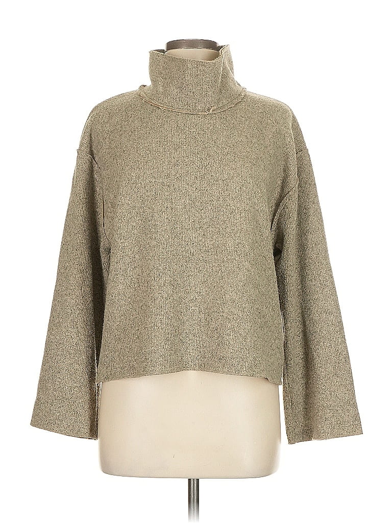 Tyra Turtleneck Sweater Tan
