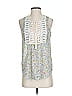 Daniel Rainn White Sleeveless Blouse Size S - photo 1