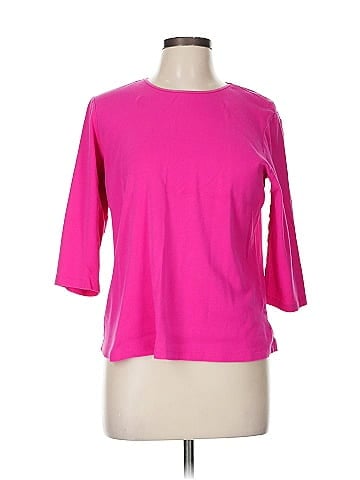 Christopher & Banks 3/4 Sleeve T-Shirt (view 1)
