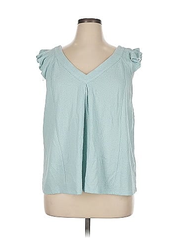 a.n.a. A New Approach Sleeveless Blouse (view 1)
