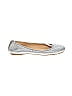 Tory Burch Metallic Silver Flats Size 8 1/2 - photo 1