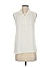Ann Taylor LOFT 100% Rayon Ivory Sleeveless Blouse Size XS - photo 1
