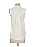 Ann Taylor LOFT 100% Rayon Ivory Sleeveless Blouse Size XS - photo 2