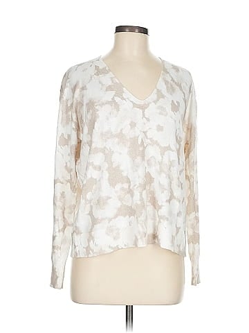 White + Warren Pullover Sweater (view 1)