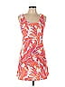 Boston Proper Tropical Orange Casual Dress Size L - photo 1
