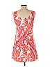 Boston Proper Tropical Orange Casual Dress Size L - photo 2