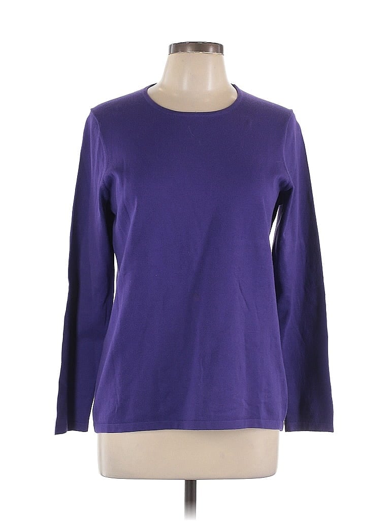 Pre-owned Belford Pullover Sweater In Purple