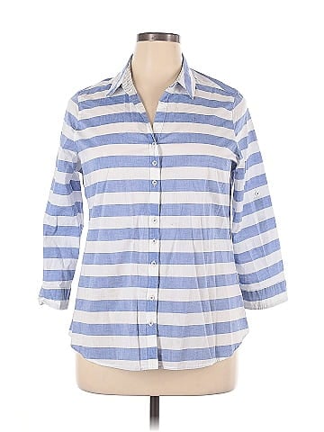 Zac & Rachel 3/4 Sleeve Button-Down Shirt (view 1)