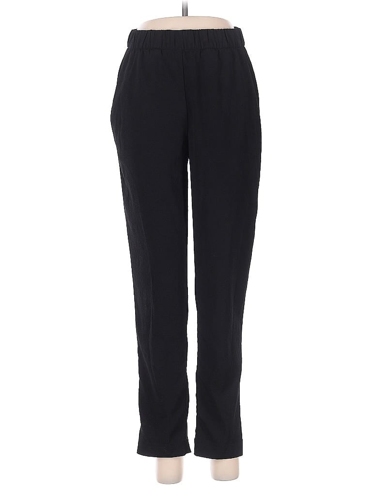 Pre-owned H&m Casual Pants In Black