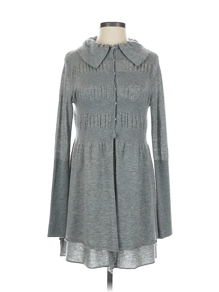 Calla 100% Cashmere Gray Casual Dress Size S - photo 1