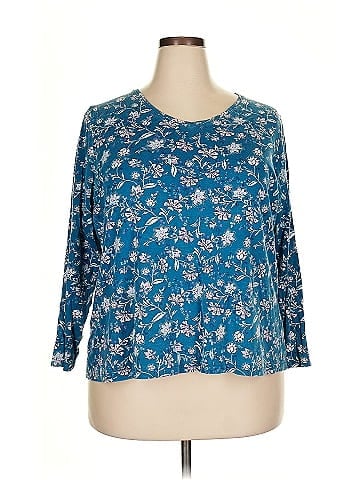 Croft & Barrow 3/4 Sleeve Blouse (view 1)