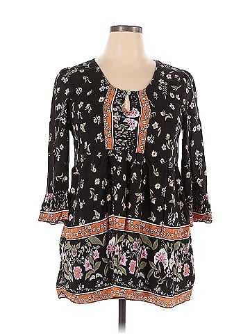 Suzanne Betro 3/4 Sleeve Blouse (view 1)