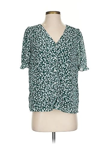 J.Crew Factory Store Short Sleeve Blouse (view 1)