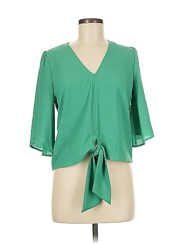 1.State 3/4 Sleeve Blouse (view 1)