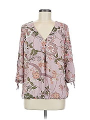 Soho Jeans New York & Company 3/4 Sleeve Blouse