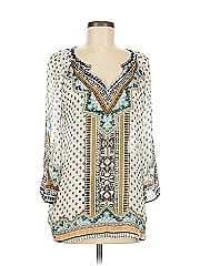 Hale Bob 3/4 Sleeve Silk Top