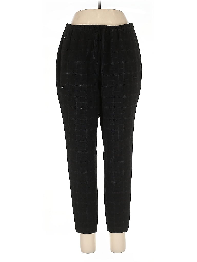 The Group by Babaton Plaid Black Casual Pants Size L - photo 1
