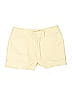 Ann Taylor Factory Solid Yellow Khaki Shorts Size 8 - photo 1