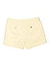 Ann Taylor Factory Solid Yellow Khaki Shorts Size 8 - photo 2