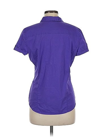 7th Avenue Design Studio New York & Company Short Sleeve Blouse (view 2)
