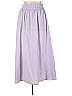 Pashmina Solid Purple Casual Skirt Size XL - photo 1