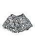 Zara Kids 100% Cotton Metallic Silver Skirt Size 10 - photo 1