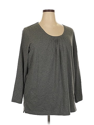 Lands' End 3/4 Sleeve Top (view 1)