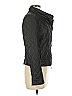 Worth New York 100% Nylon Argyle Gray Jacket Size 6 - photo 4
