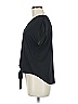 Veronica M. Black Short Sleeve Top Size M - photo 5