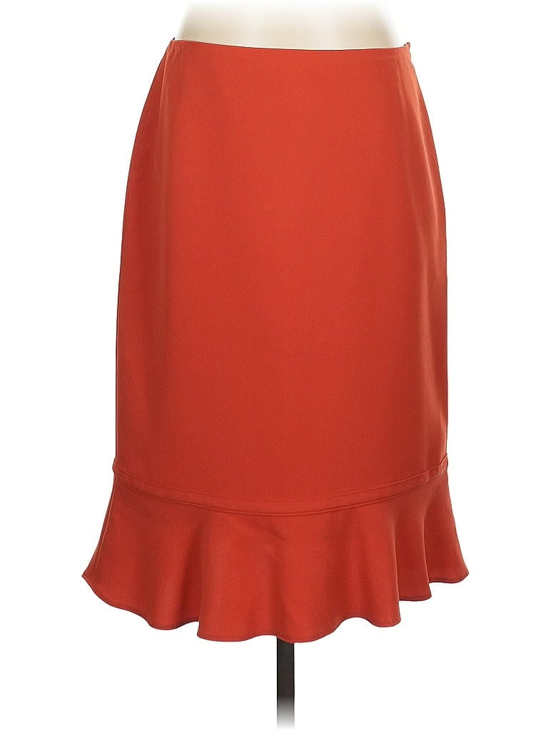 Pre-owned Anne Klein Formal Skirt In Red